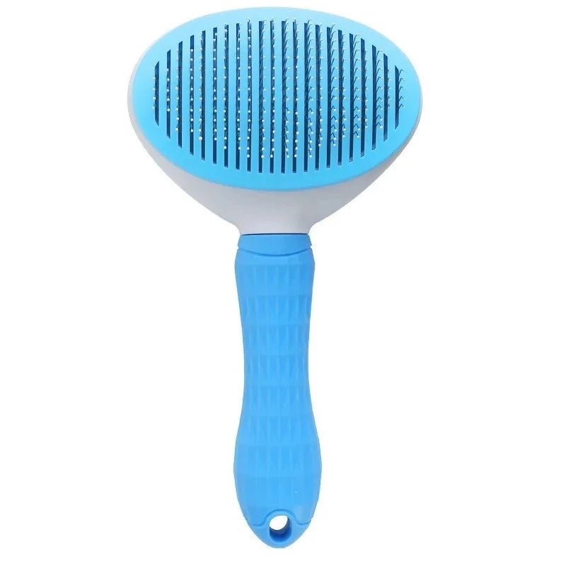 Cepillo Autolimpiante para Perros y Gatos | Elimina el Pelo Fácilmente