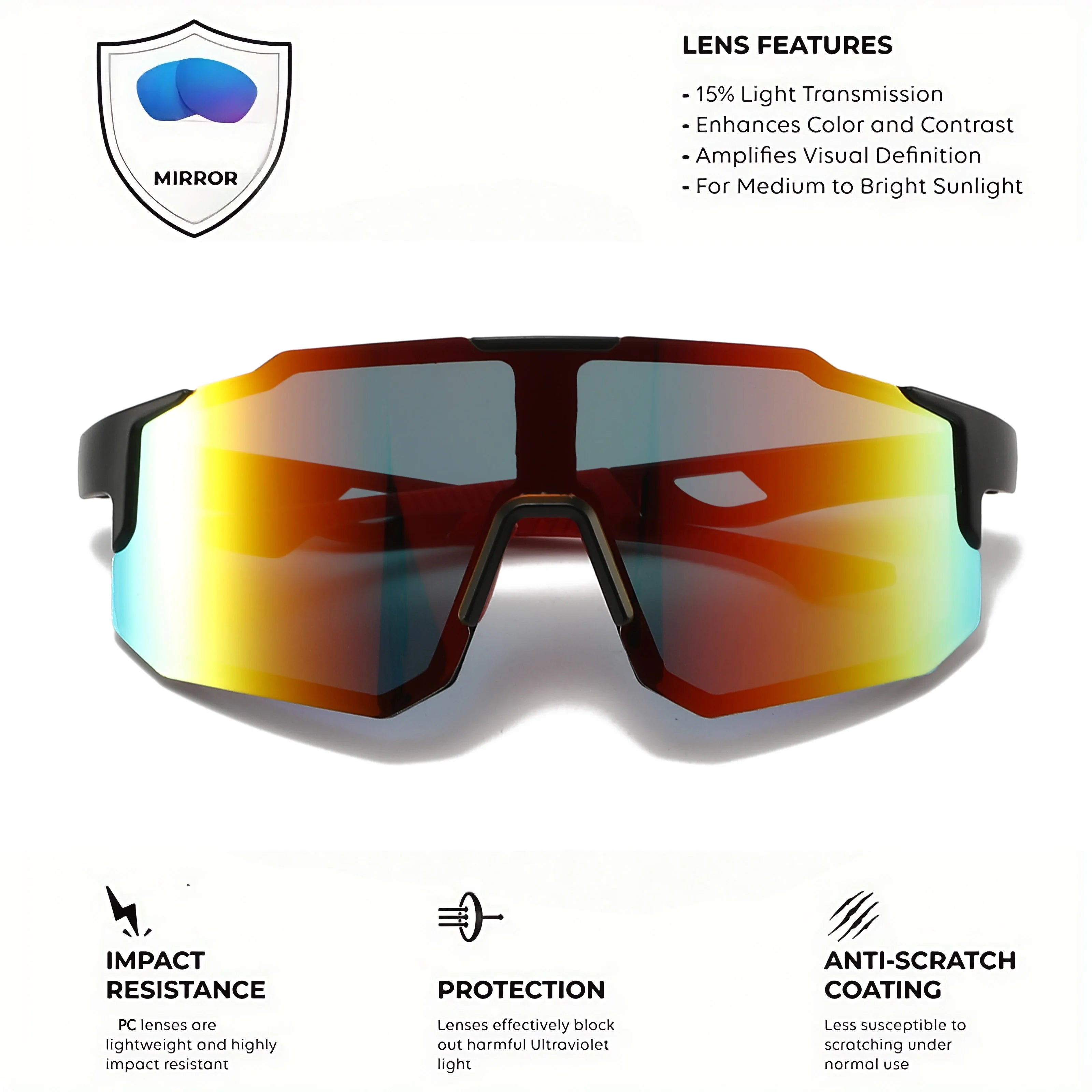 🕶️ Gafas de Sol Deportivas UV400 Premium