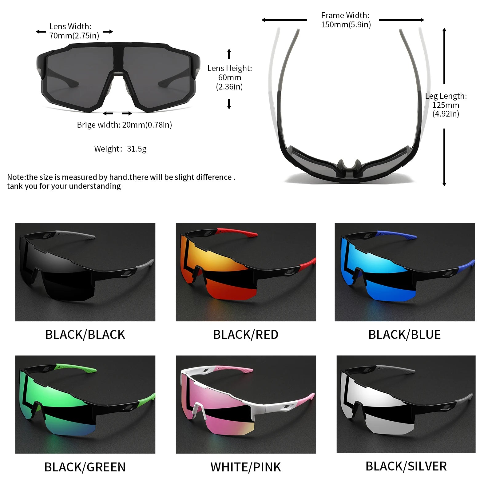 🕶️ Gafas de Sol Deportivas UV400 Premium